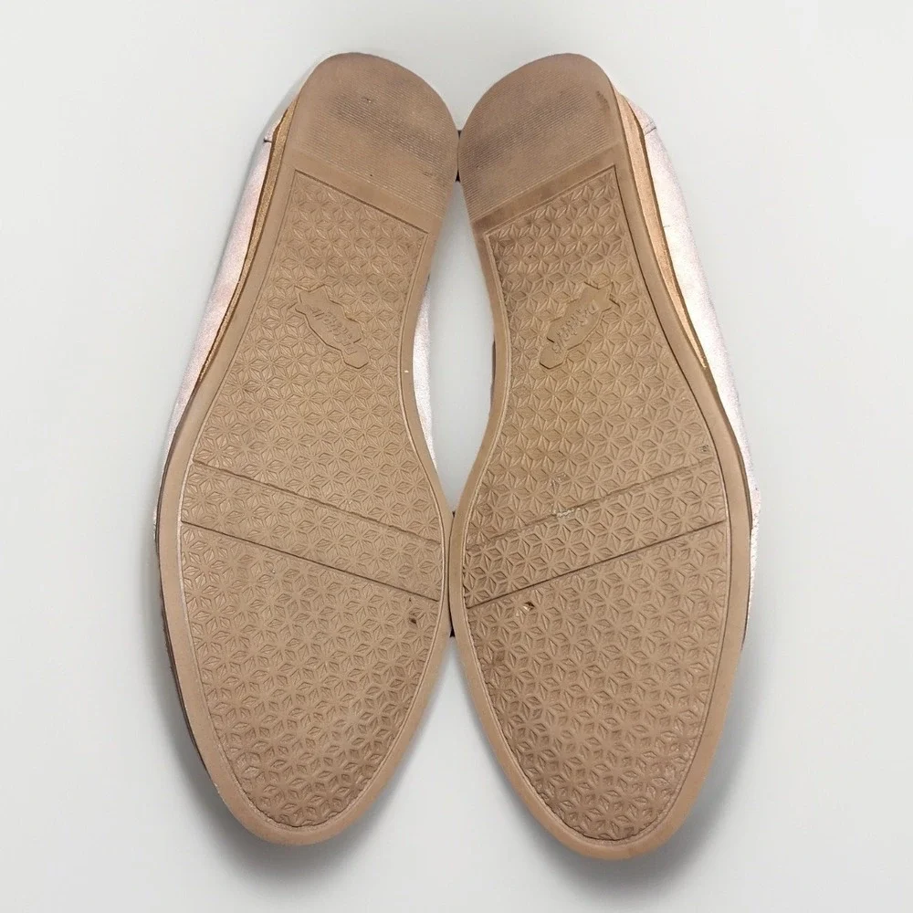Dr. Scholls Dawned Womens 6.5 Blush Pink Perforated Memory Foam Loafers Flats